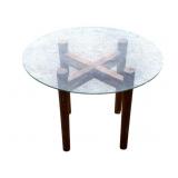Glass Top Table 13.5 x 19