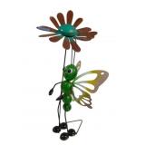 Metal Outdoor Decoration Statue - 27 x 14 x 11