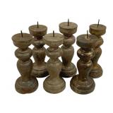 6 Candle Prickets 7"