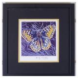 Butterfly Print by Andy Warhol