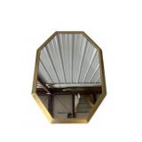Chelsea House Gold Octagonal Wall Mirror