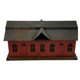 Metal Train Depot 7.5'x13'x7'