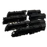 4pc Lot HO-Scale Locomotives & Coal Cars
