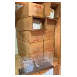 Group Lot of 10 Display Cases for Trains