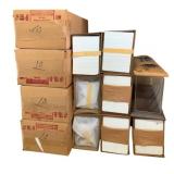 6 Display Cases & 6 Extra Plexi Tops