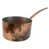 Antique Copper Pot w/ Handle 8'x18'x9'