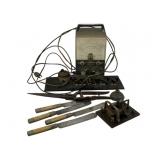 Lot Vtg Tools & Equipment w/ Voltmeter