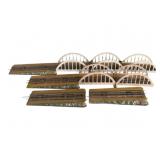 Tin Litho O Scale Train Bridge Sections
