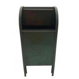 Vtg Crown Toys Metal Mail Bank 6'x3'x3'