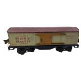 Vtg Lionel O Train Car Post War Tin Metal