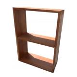 2 Tier Wood Shelf 25'x18'x7.5'