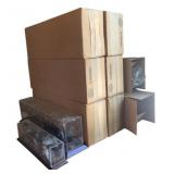 Group Lot of Train Display Cases