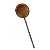 Vtg Copper & Brass Bed Warming Pan