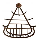Vintage Bentwood Hat & Coat Rack 33'x27'x9'