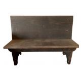 Wooden Church Pew 34'x48'x18'