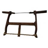 Antique Wood Bow Saw 10'x19'
