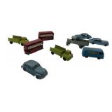 Group Lot of 9 Vtg Lesney Metal Toy Cars