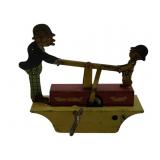 Moon Mullins & Kayo Tin Litho Wind-up Toy