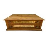 Clark's O.N.T. Wooden Spool Cabinet