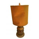Mid-Century Wheel Hub Lamp 37'