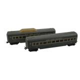 2pc Lot Marx Tin Litho Passenger Cars