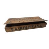 P.B. Gravely's Danville VA Tobacco Box