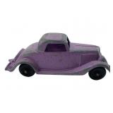 Hubley Sedan Purple Car Metal 2'x5.5'x2.25'