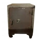 Antique Cast Iron Safe - 38 x 25 x 21.5
