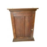 1 Door Wooden Hanging Primitive Cabinet