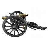 Miniature Civil War Napoleon Cannon Model