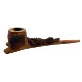 Hand Crafted Alligator Pipe 10'