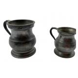 Vtg Pewter Birmingham Tankards