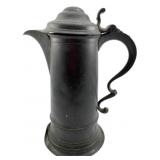 Antique Pewter Flagon 12'x9'x5.5'
