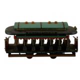 Vtg Tin Litho Streetcar Trolley No. 45