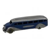 Antique Metal Greyhound Bus 2'x6'x1.5'