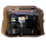 Box Lot Vintage Lionel Train Tracks & Parts