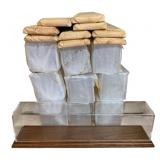 Group Lot of 10 Train Display Cases