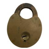 W. Bohannan Brass Padlock w/o Key 2.5'x2'