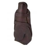 Vtg Brown Leather Gun Holster 11'x5.25'