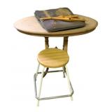 Lot of Assorted Items - Table, Stool & More