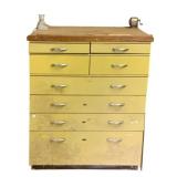 Metal Cabinet w/ Contents - 48 x 37.5 x 22.5