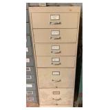 Metal File Cabinet - 52 x 18.5 x 27