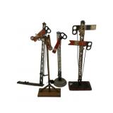 4pc O Scale Train Signal Accessories