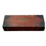 Vtg A.C. Gilbert Erector Set in Wood Box