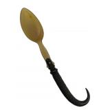 Vintage Hand Carved Horn Spoon 9'