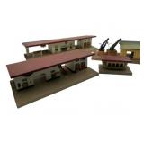 Swiss Co. Wesa Train Station Set 3'x15'x5'