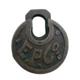 E.P. Co Padlock w/o Key 2.5'x2'
