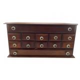 Farmhouse 12 Drawer Apothecary Cabinet