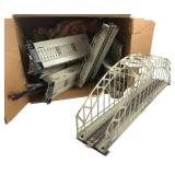 Group of Marklin Train Bridge Display Rails