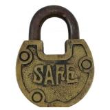 Safe Padlock w/o Key 2.25'x1.75'